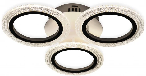 Потолочная люстра Ambrella Acrylica FA4050 (регулировка яркости, LED, 220V, пульт управления, кольцо)