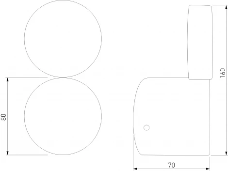 Настенный светильник Elektrostandard Brioni белый 40131/LED (220V)
