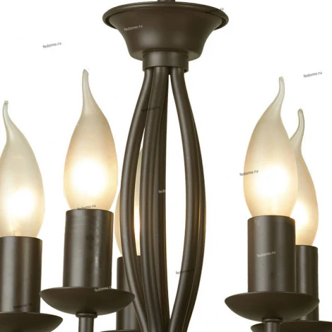 Подвесная люстра Lussole Lgo Congress LSP-9913 (220V, на цепи, подсвечник, свеча, IP21)