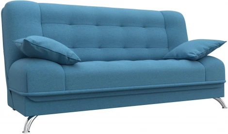 Диван-книжка Анна (Голубой/Рогожка) Лига Диванов арт.121564