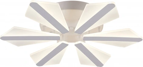 Потолочная светодиодная люстра Natali Kovaltseva LED LAMPS 81165 с пультом ДУ, моб. приложением 100W, белый, LED