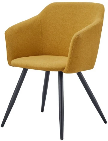 Стул DC-1727-2 желтый PK598B-4/черный