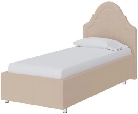 PROxSON Кровать Vintage (Ткань: Велюр Forest 730 Миндальный) 80x200