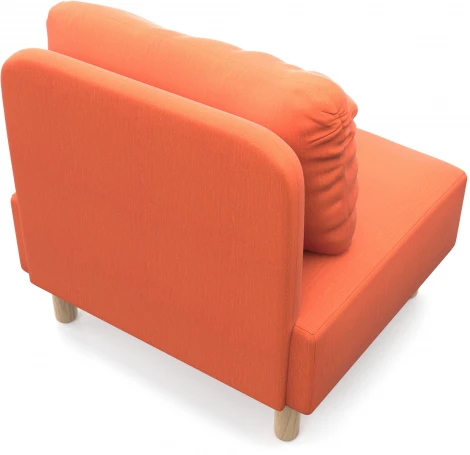 Кресло Arsko Свельд коралловая рогожка