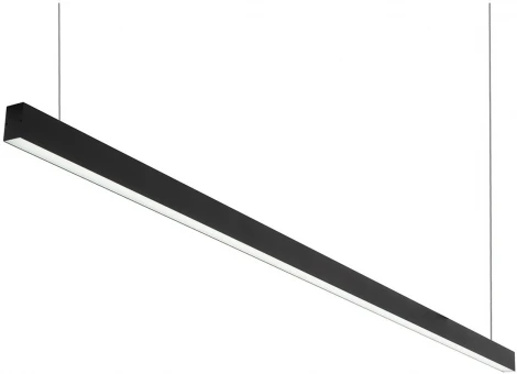Подвесной линейный светильник светодиодный IP44 Denkirs DK9204-BK