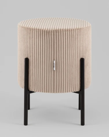 Пуф Stool Group Кейси велюр рельефный коралловый арт.УТ000040012