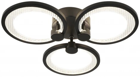 Потолочная люстра на штанге светодиодная с пультом ЭРА Odry CLL-1-46-RC BK