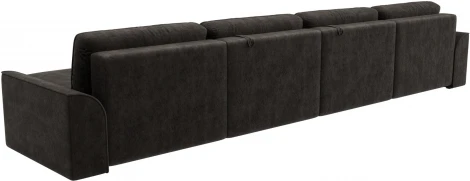 Диван п-образный Лига-048 НПБ лонг Лига Диванов (Велюр) арт.128348