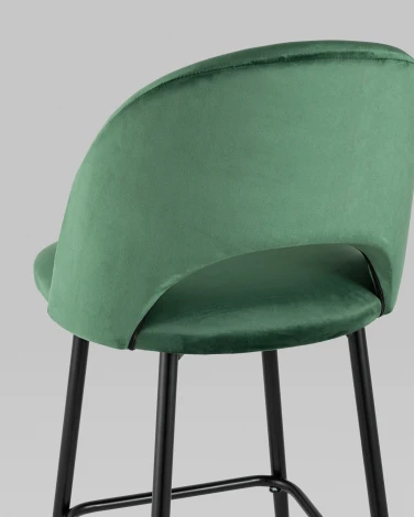 Стул Stool Group барный Меган велюр зеленый 2 шт арт.УТ000038335