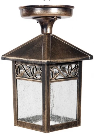 Потолочный светильник уличный Oasis Light KRAKOV 2 87305AA Gb (220V, фонарь, IP44)