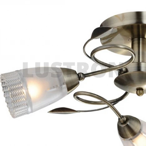 Потолочная люстра IDLamp Selveggiya 858/3PF-Oldbronze