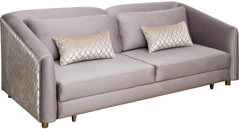 Диван Garda Decor TREVI-230M-2К-Colt032+Melody BEG (Серый)