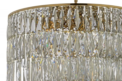 Потолочная люстра на штанге хрусталь Arti Lampadari Deliceto Deliceto E 1.5.46.101 G