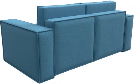 Диван прямой Куба мини (Голубой/Рогожка) Лига Диванов арт.121892