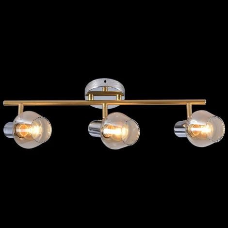 Спот на штанге Reluce 05949-0.8-03 CR+GOLD (220V)