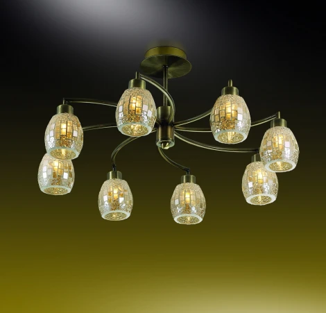 Подвесная люстра Odeon Light Glosse 2166/8C