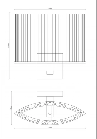Бра Moderli Sial V9071-1W