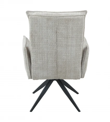 Стул DikLine 6824 тк. Бежевая 709-2, опоры черные поворотный 00-00076087