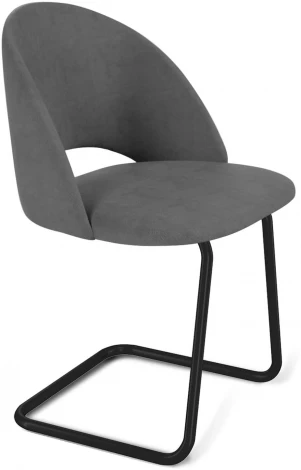 Стул SHT-ST34/S45-1 платиново-серый/черный муар Sheffilton 1271884501