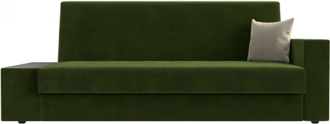 Диван-книжка Лига-020 стол слева (Зеленый,Бежевый/Микровельвет) Лига Диванов арт.118498L