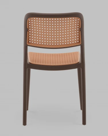 Стул Yona пластиковый коричневый Stool Group арт.УТ000040840