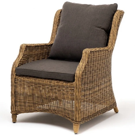 "Неаполь" плетеный стул из искусственного ротанга, цвет бежевый 4SIS арт.УТ-00008289