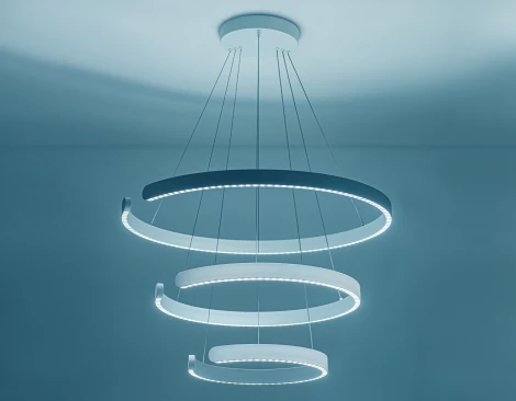 Подвесной светильник светодиодный COMFORT FL5887 Ambrella (220V, на тросе)