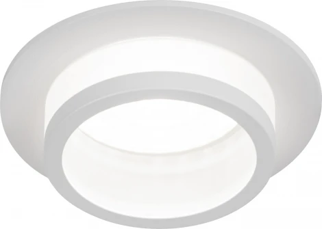 Встраиваемый точечный светильник ЭРА KL89 WH (12V, круглые)