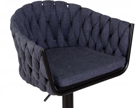Стул барный LEON (синяя ткань (LAR-275-29))