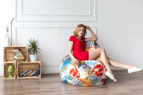 Кресло мешок Dreambag Груша Арт (XL, Классический) 5002521