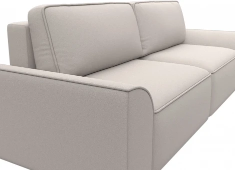 Диван прямой Лига-048 НПБ Лига Диванов (Замша) арт.128238