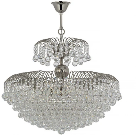 Подвесная люстра Arti Lampadari Pompei E 1.5.80.100 N (220V, хрусталь, на цепи)