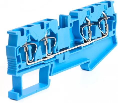 Зажим пружинный 4-х проводной проходной ЗНИ 4 мм2 Stekker 39972