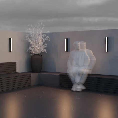 Настенный светильник Maytoni Corte O571WL-L20B3K (LED, 220V, IP65)