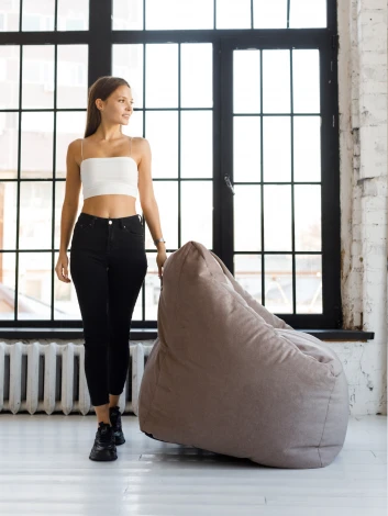 Кресло Dreambag GAP Бежевое (Классический+PushUp) 1222603