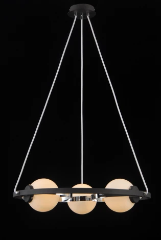 Подвесной светильник Natali Kovaltseva Sphere 81020-3C SATIN BLACK