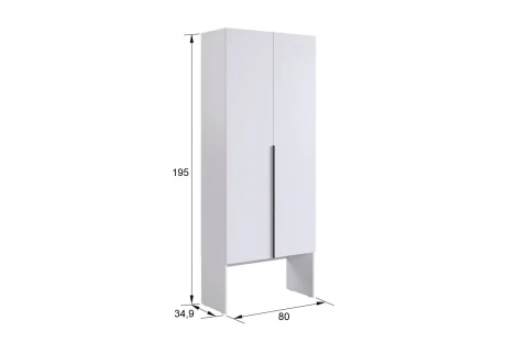 Прихожая "Мебельсон К6" (1200х350х1950) Mebelson (ЛДСП,Пластик/Дуб крафт золотой,Бежевый) арт.ПК0006Мебельсон.3528