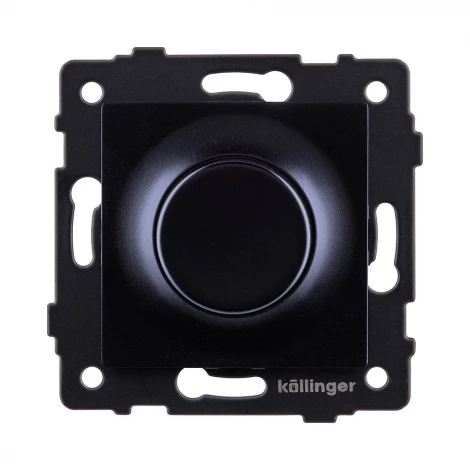 Светорегулятор для светодиодных ламп проходной 500W черный Kollinger REA-048BK для Aspekt, Eleganz, Reflex