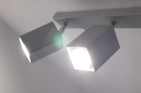 Спот Lampex Nero 718/3 BIA