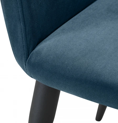 Кресло Oscar Diag blue/черный R-Home арт.410118160h_Diagblue_черн