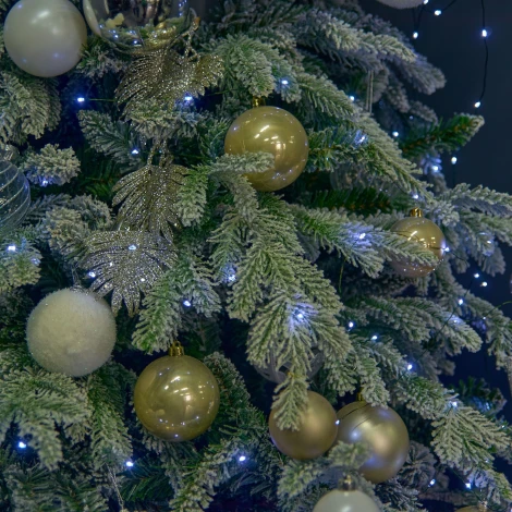 Гирлянда светодиодная "Роса", 200м. 2000 светодиодов, белый свет Uniel ULD-S20000-2000/DGA WHITE IP20 DEW