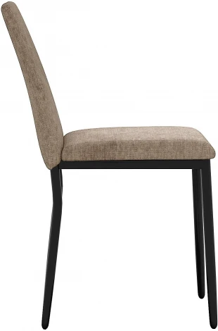 Стул DikLine 270 SB4 бежевый, ножки черные арт.00-00076717