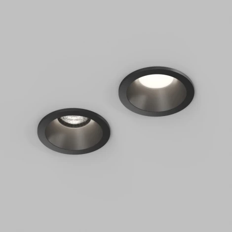 Точечный встраиваемый светильник Denkirs Cove DK2130-BK