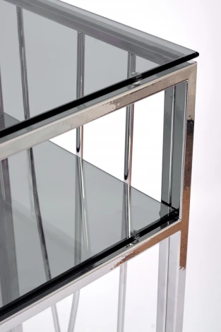 Консольный стол AllConsoles 1121-CS grey серебряный