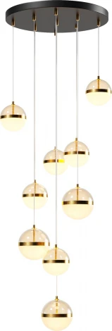 Подвесной светильник Maytoni Area MOD295PL-L120BBS3K (LED, 220V, на проводе, шарики)