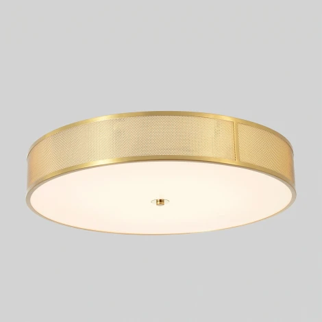 Потолочный светильник круглый с пультом Crystal Lux BUTTON PL40W LED