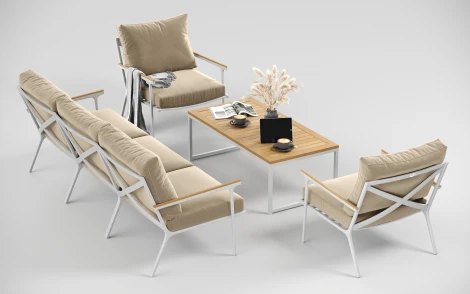 Лаунж зона Gardenini Premium Calma Long LPCLM.020200.S3