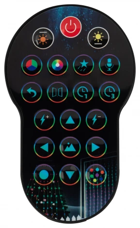 Гирлянда светодиодная умная Занавес RGB 2x2 м управление смартфоном ЭРА ERASG -02