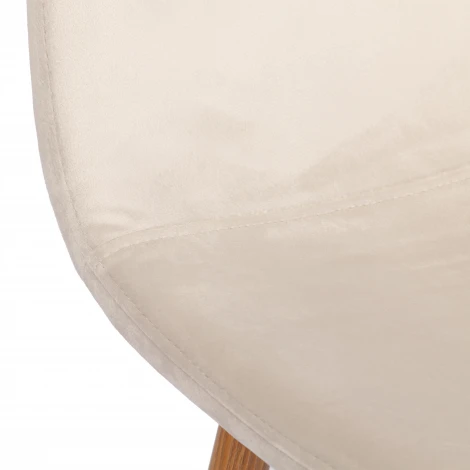 Стул BREEZE (mod. 4724) (Вельвет,Металл /Светло-бежевый)