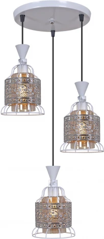 Подвесной светильник Reluce 05363-0.9-03 CH+WH (220V, на проводе)